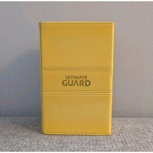 Ultimate Guard Xenoskin Deck Case 160+, Twin Flip Tray, Yellow GUC